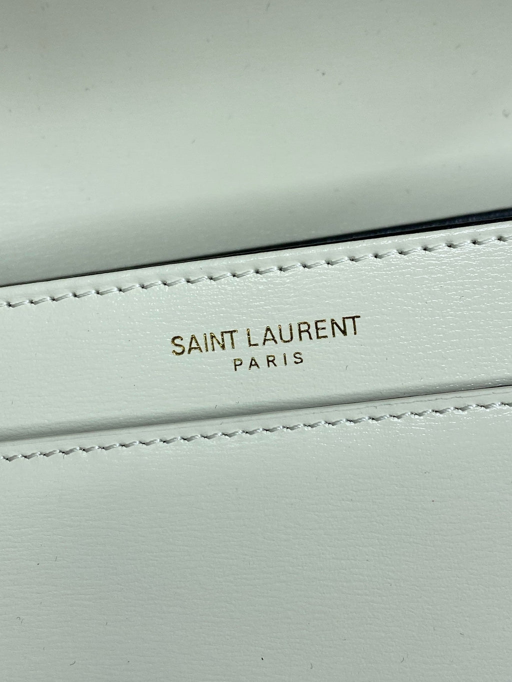 Solferino Small Satchel 19 in White Calfskin Gold Hardware