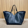 Saint Laurent Y Tote Bag 39 in Black Calfskin