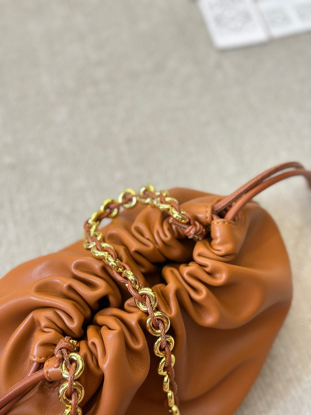 Loewe Small 23 Flamenco Purse in Warm Desert Nappa Lambskin