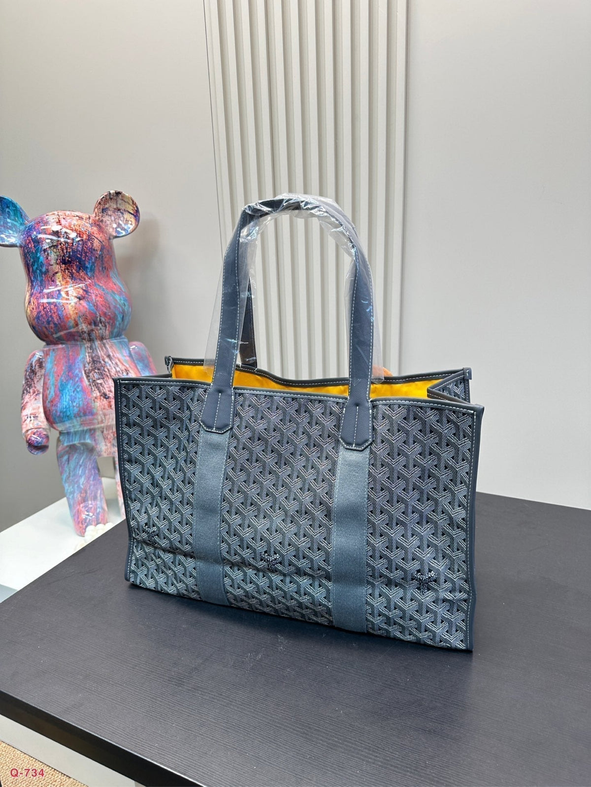 Goyard Villette Tote Bag 46 in Grey Goyardine Canvas
