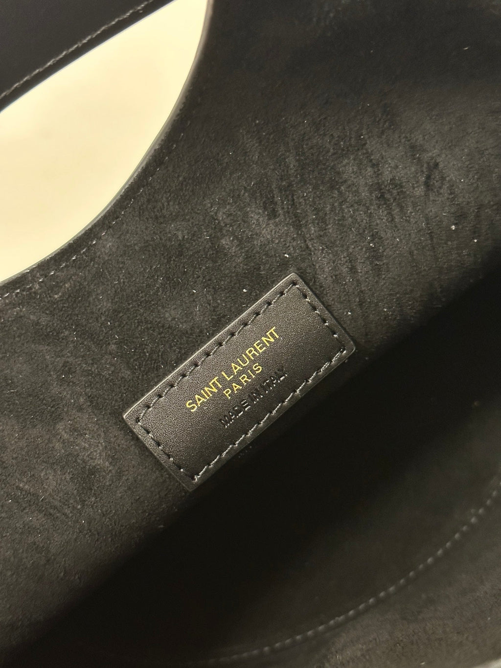 Saint Laurent Mini 29 Black Solf Calfskin Basket Bag
