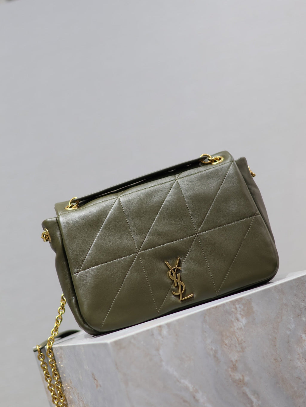Saint Laurent 25S Jamie 25 in Light Musk Lambskin Gold Hardwre Bag