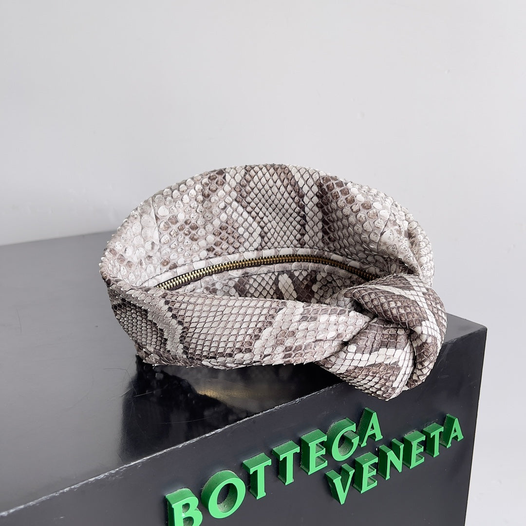 Bottega Veneta Mini Jodie 23 in Snake Pattern Calfskin Bag