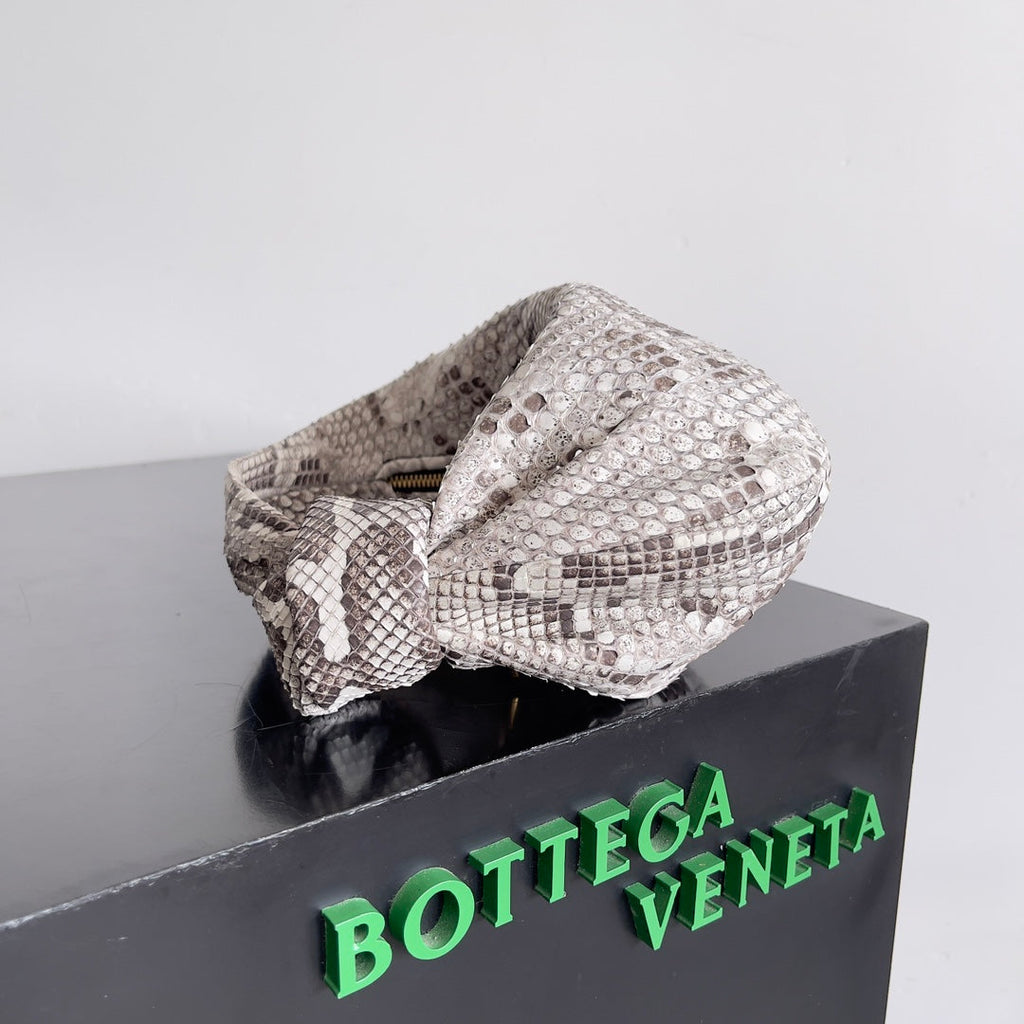 Bottega Veneta Mini Jodie 23 in Snake Pattern Calfskin Bag