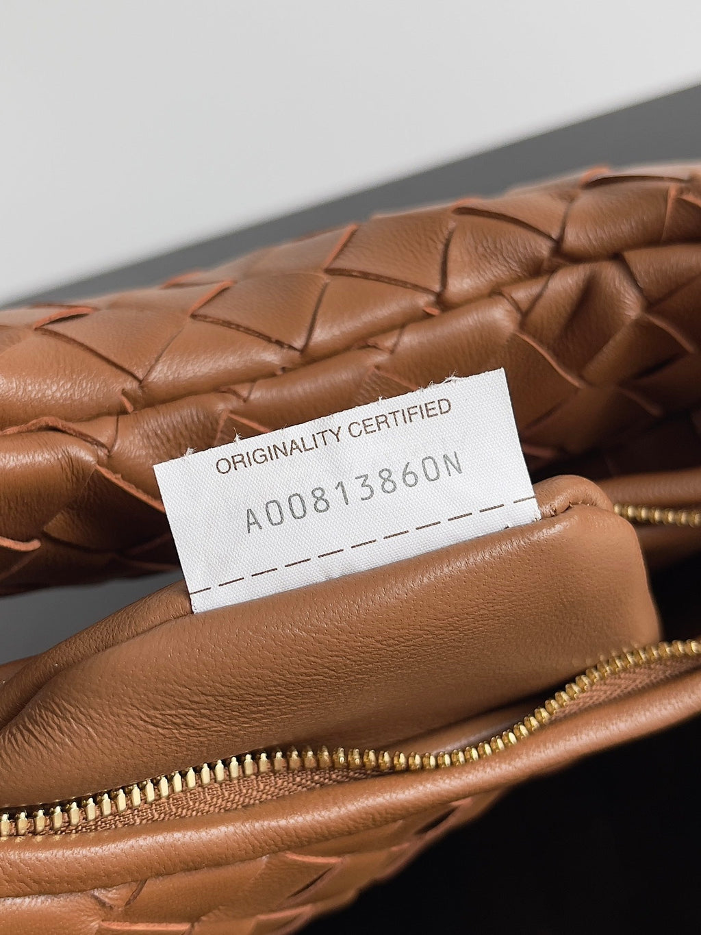 Bottega Veneta Small Gemelli 24 in Bronze Brown Lambskin Bag