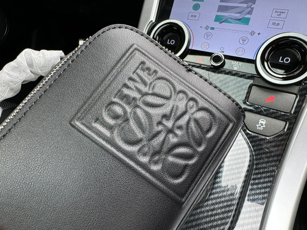 Loewe Mini 18 Camera Cross Body Bag in Black Calfskin