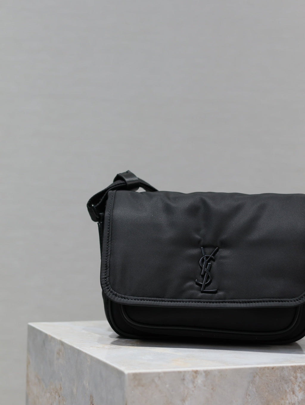 Saint Laurent Niki Baby 22 in Black Nylon Bag