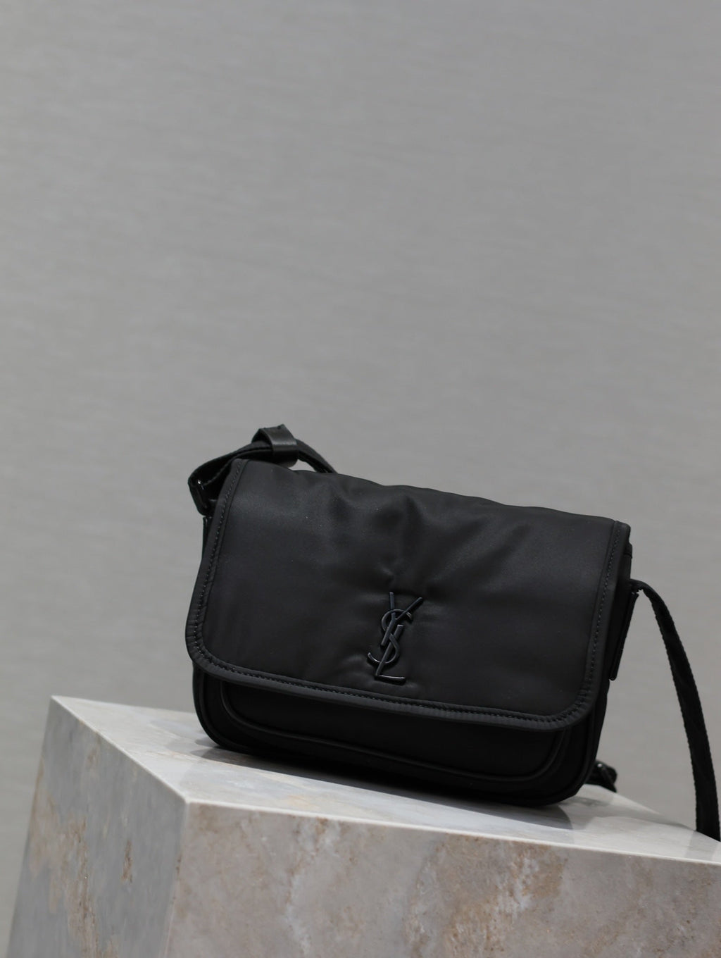 Saint Laurent Niki Baby 22 in Black Nylon Bag