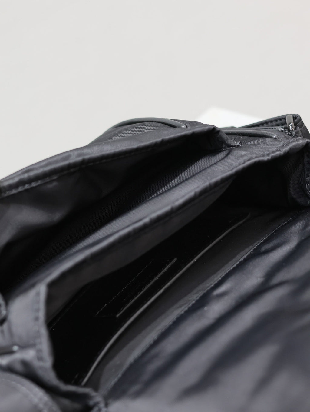 Saint Laurent Niki Baby 22 in Black Nylon Bag