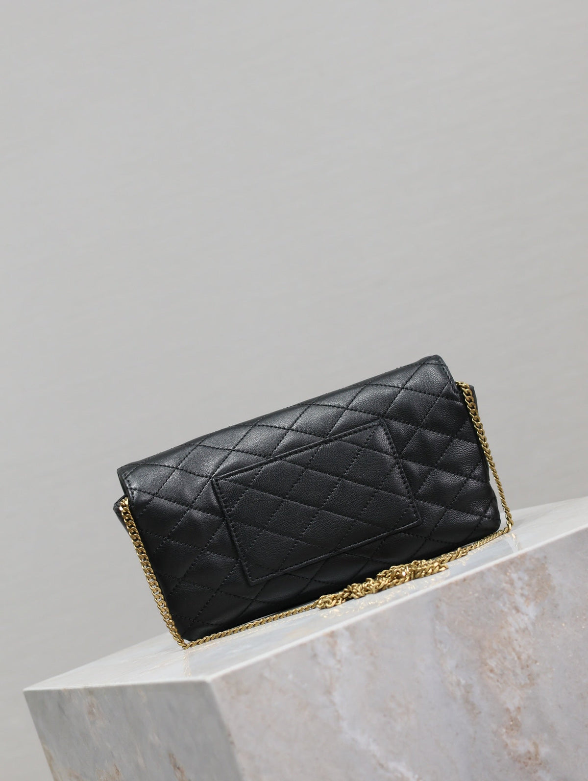 Saint Laurent 25S Saint Laurent Gaby 19 in Black Quilted Calfskin Gold Hardwre Bag