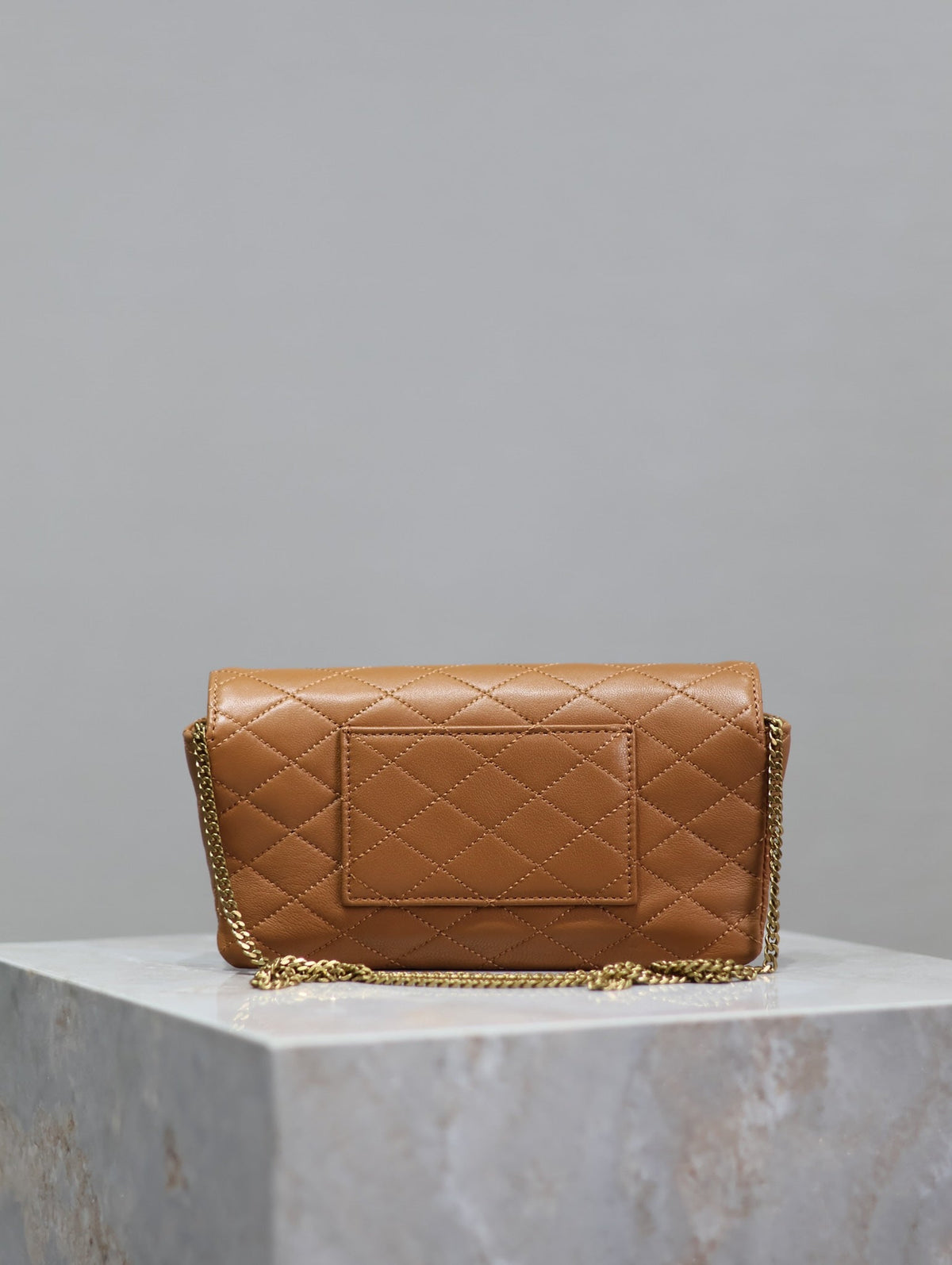 Saint Laurent 25S Saint Laurent Gaby 19 in Fox Quilted Calfskin Gold Hardwre Bag