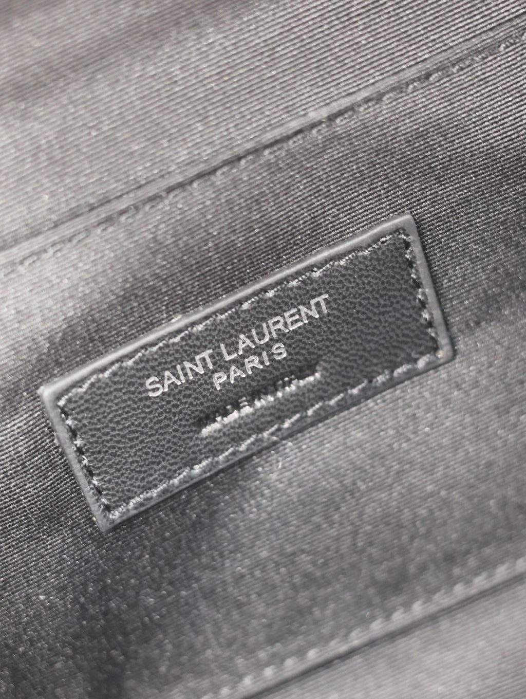 Saint Laurent 25S Classic Crossbody Bag 26 in Black Canvas Silver Hardwre