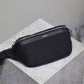 Saint Laurent 25S Classic Crossbody Bag 26 in Black Canvas Silver Hardware