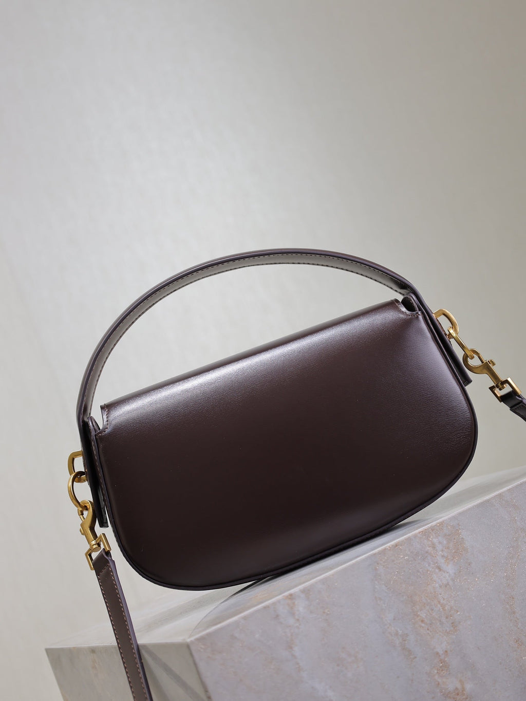 Saint Laurent Voltaire 24 in Brunette Brown Calfskin Bag