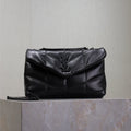 Saint Laurent 25S Loulou Puffer Mini 23 in Black Calfskin Black Hardware Bag