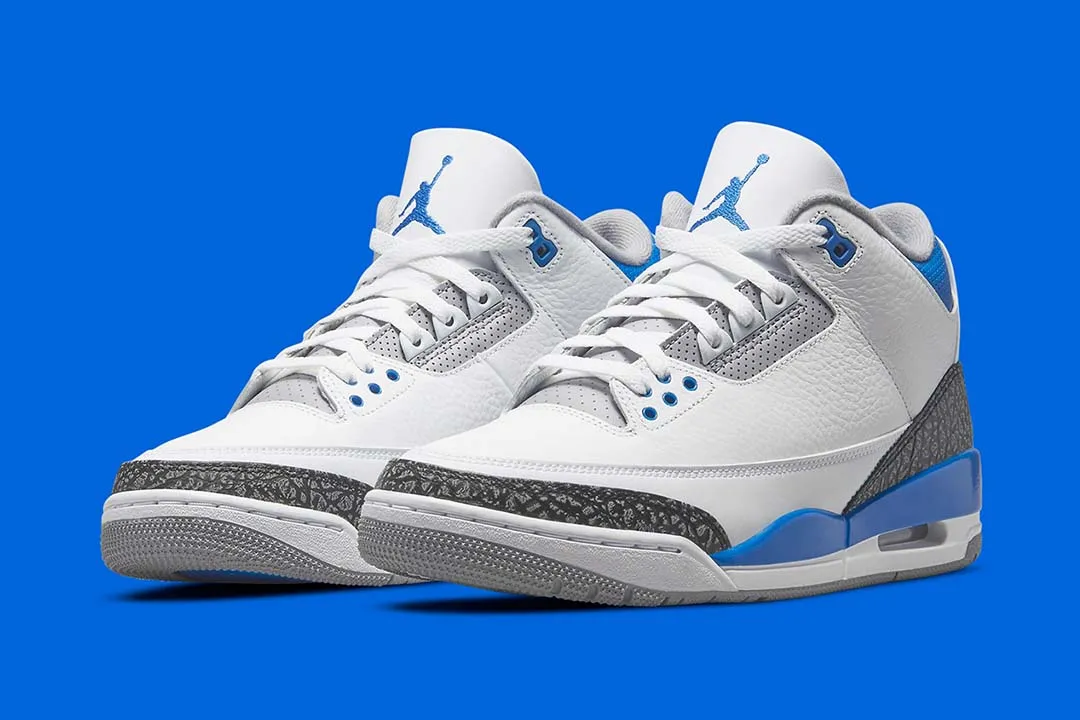 Jordan 3 Retro Racer Blue Sneakers
