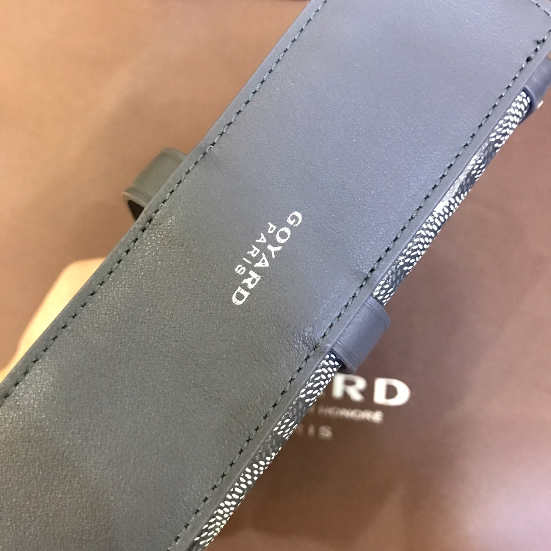 Minaudiere Trunk Bag 17cm Grey Canvas